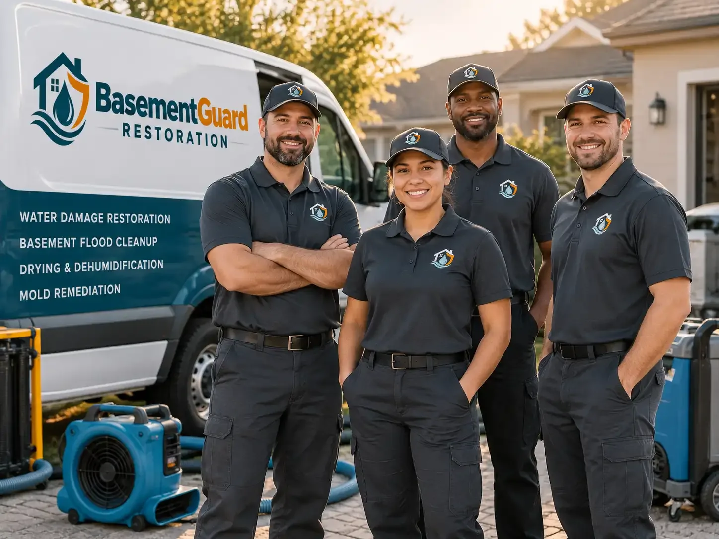 Basement Water Damage Restoration company in Luna Pier, MI